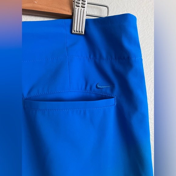 NIKE GOLF Blue Golf Skort Plaid Short golf skirt size 6 - Picture 9 of 13